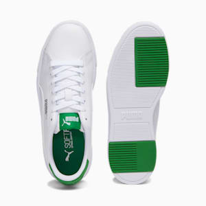 Serve Pro Lite Women's Sneakers, Puma White-Puma White-Amazon Green-Puma Silver, extralarge