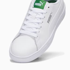 Sneakers Serve Pro Lite Femme, Puma White-Puma White-Amazon Green-Puma Silver, extralarge