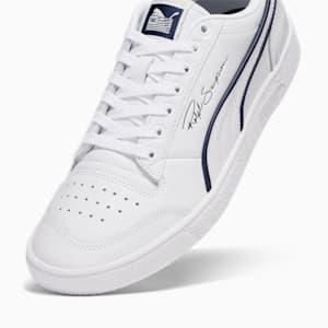 PUMA x TMC Ralph Sampson All Star Men's Sneakers, PUMA White-PUMA Navy-PUMA Silver, extralarge