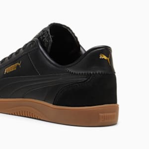 Tenis para hombre PUMA Club 5v5 Lux, PUMA Black-PUMA Black-PUMA Gold, extralarge