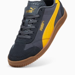 PUMA Club 5v5 Lux OG Men's Sneakers, Strong Gray-Tangerine-PUMA Gold, extralarge