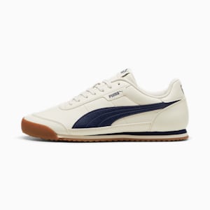 Tenis PUMA Turino II para hombre, Alpine Snow-PUMA Navy-PUMA Black, extralarge
