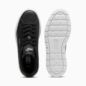 ウィメンズ カルメン 2 レザー スニーカー, PUMA Black-PUMA Black-PUMA White, extralarge-JPN