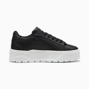 ウィメンズ カルメン 2 レザー スニーカー, PUMA Black-PUMA Black-PUMA White, extralarge-JPN