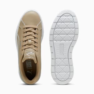 ウィメンズ カルメン 2 レザー スニーカー, Oak Branch-Oak Branch-PUMA Silver, extralarge-JPN