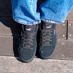ウィメンズ テニス カーメン 2 SD シューズ, PUMA Black-PUMA Black-PUMA Silver, extralarge-JPN