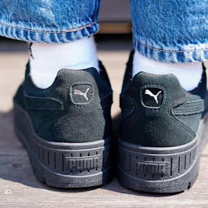 ウィメンズ テニス カーメン 2 SD シューズ, PUMA Black-PUMA Black-PUMA Silver, extralarge-JPN