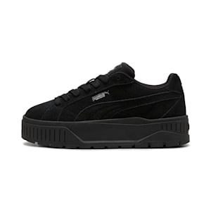 ウィメンズ テニス カーメン 2 SD シューズ, PUMA Black-PUMA Black-PUMA Silver, extralarge-JPN