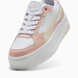 Tenis para mujer Karmen II Idol, PUMA White-Alpine Snow-Rose Quartz, extralarge