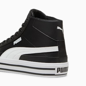 Court Classic Vulc Mid Men's Sneakers, PUMA Black-PUMA White, extralarge