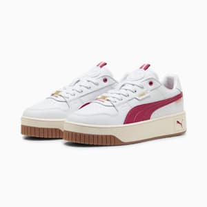 Carina Street Lux Sneakers Women, PUMA White-Port-PUMA Gold, extralarge