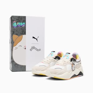 PUMA x SQUISHMALLOWS RS-X Cam Big Kids' Sneakers, Warm White-Alpine Snow-Lemon Meringue, extralarge