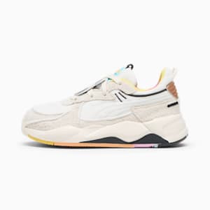 PUMA x SQUISHMALLOWS RS-X Cam Little Kids' Sneakers, Warm White-Alpine Snow-Lemon Meringue, extralarge