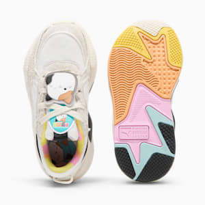 PUMA x SQUISHMALLOWS RS-X Cam Little Kids' Sneakers, Warm White-Alpine Snow-Lemon Meringue, extralarge