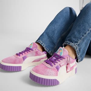 Tenis PUMA x SQUISHMALLOWS Cali Lola para mujer, Poison Pink-Fast Pink-Ultraviolet, extralarge