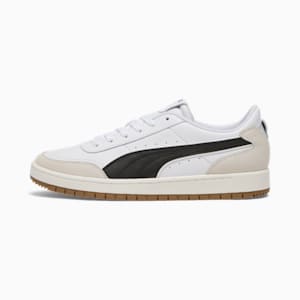 Premier Court Archive Men's Sneakers, PUMA White-PUMA Black, extralarge