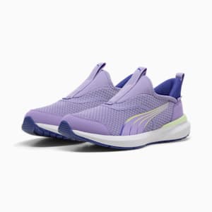 Tenis de running juvenil Kruz ProFoam Ease In, Lavender Alert-Lapis Lazuli, extralarge
