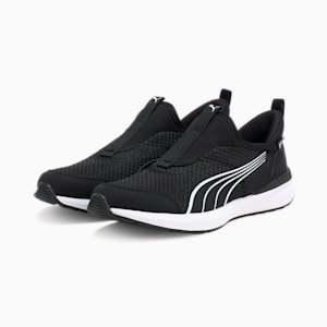 キッズ クルーズ プロフォーム イーズイン スニーカー 22-25cm, PUMA Black-PUMA White, extralarge-JPN