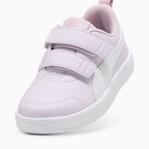 キッズ コートフレックス V3 V スニーカー 17-21cm, Lilac Frost-PUMA White-Rose Mauve, extralarge-JPN