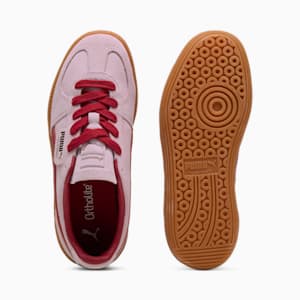 Zapatillas Palermo para mujer, Rose Mauve-Dark Crimson, extralarge