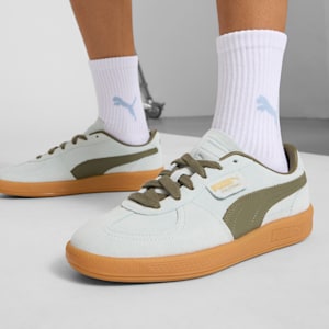 Palermo Women's Sneakers, Peaceful Blue-Loden Green, extralarge