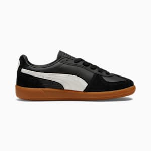 Palermo Leather Women's Sneakers, PUMA Black-Feather Gray-Gum, extralarge