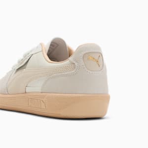 Chaussures de sport en cuir Palermo, femme, Warm White-Alpine Snow-Cashew, extralarge