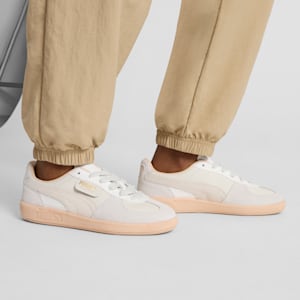 Tenis de cuero para mujer Palermo, Warm White-Alpine Snow-Cashew, extralarge