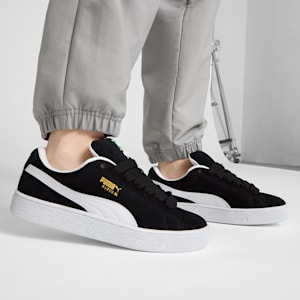 Tenis para mujer Suede XL, PUMA Black-PUMA White, extralarge