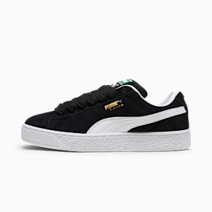 Tenis Suede XL para mujer, PUMA Black-PUMA White, extralarge