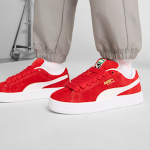 Tenis para mujer Suede XL, For All Time Red-PUMA White, extralarge
