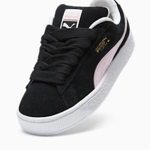 Suede XL Women's Sneakers, PUMA Black-Whisp Of Pink, extralarge