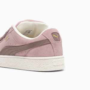 Suede XL Women's Sneakers, Future Pink-Warm White, extralarge