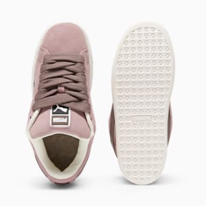 Suede XL Women's Sneakers, Future Pink-Warm White, extralarge