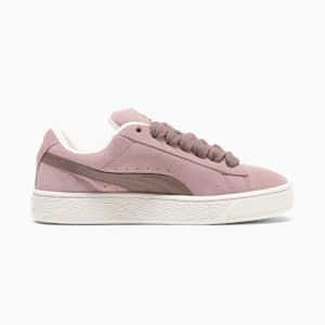 Suede XL Women's Sneakers, Future Pink-Warm White, extralarge