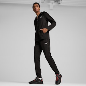 Zapatillas Pacer+ Trail para hombre, PUMA Black-PUMA Red-Smokey Gray, extralarge