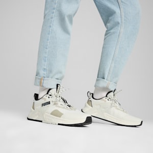 Zapatillas Pacer+ Trail para hombre, Warm White-PUMA Black-Vapor Gray-Desert Dust, extralarge