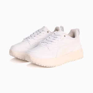 ウィメンズ R78 ディスラプト スニーカー, PUMA White-Warm White-Feather Gray, extralarge-JPN