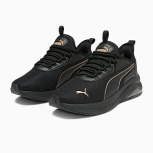 Amplifier Women's Sneakers, PUMA Black-PUMA Gold, extralarge