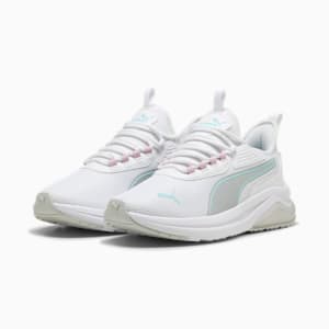 Amplifier Women's Sneakers, PUMA White-Cool Light Gray-Safe Lake-Rose Mauve, extralarge