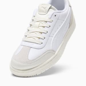 Tenis para mujer Premier Court, PUMA White-Vapor Gray-Frosted Ivory, extralarge