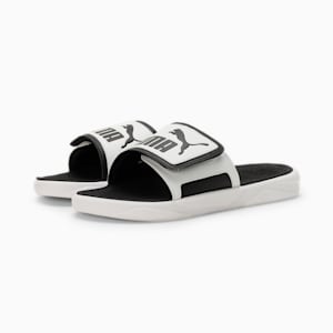 Royalcat Comfort Slides, PUMA White-PUMA Black, extralarge-IND