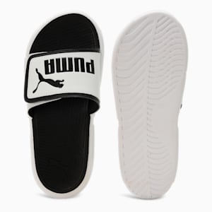 Royalcat Comfort Unisex Slides, PUMA White-PUMA Black, extralarge-IND