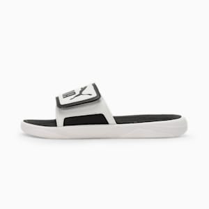 Royalcat Comfort Slides, PUMA White-PUMA Black, extralarge-IND