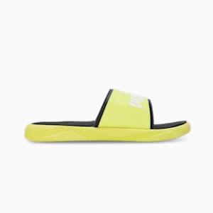 Yellow puma slides cheap