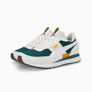 Road Rider Pace Setter Sneakers, PUMA White-Cold Green, extralarge-IND