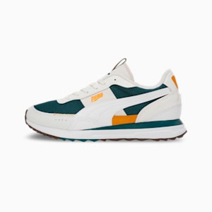 Road Rider Pace Setter Sneakers, PUMA White-Cold Green, extralarge-IND