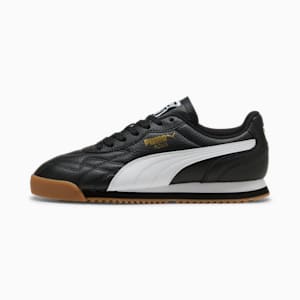 Tenis Roma Anniversario, PUMA Black-PUMA White-Puma Team Gold, extralarge