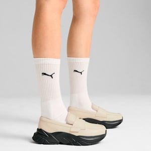ウィメンズ ローファー, Alpine Snow-PUMA Black, extralarge-JPN