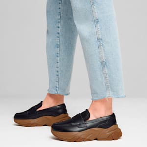 ウィメンズ ローファー, PUMA Black-Gum, extralarge-JPN